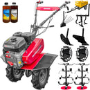 Motosapa Weima WM 900 M-3 motor 7 CP 3+1 viteze latime lucru 80-120 cm freze roti cauciuc roti metal plug arat rarita reglabila plug cartofi cultivator remorca 2l ulei