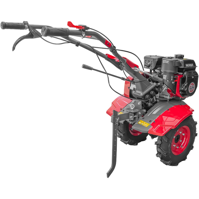 Motosapa Weima WM900 NEW motor 7 CP 2+1 viteze latime lucru 80 cm transmisie fonta freze 2+1+disc roti cauciuc 4.00x8" roti metal plug arat rarita reglabila plug cartofi 2l ulei