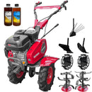 Motosapa Weima WM900 NEW motor 7 CP 2+1 viteze latime lucru 80 cm transmisie fonta freze 2+1+disc roti cauciuc 4.00x8" roti metal plug arat rarita reglabila plug cartofi 2l ulei