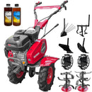 Motosapa Weima WM900 NEW motor 7 CP 2+1 viteze latime lucru 80 cm transmisie fonta freze 2+1+disc roti cauciuc 4.00x8" roti metal plug arat rarita reglabila plug cartofi cultivator 2l ulei