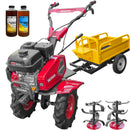 Motosapa Weima WM900 NEW motor 7 CP 2+1 viteze latime lucru 80 cm transmisie fonta freze 2+1+disc roti cauciuc 4.00x8" remorca 2l ulei