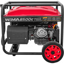 Generator curent Weima WM 8500 ET motor 18CP 4 timpi putere maxima 7.7 kW 230V/400V benzina rezervor 30 l pornire electrica