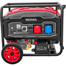 Generator curent Weima WM 8500 ET motor 18CP 4 timpi putere maxima 7.7 kW 230V/400V benzina rezervor 30 l pornire electrica