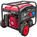 Generator curent Weima WM 8500 ET motor 18CP 4 timpi putere maxima 7.7 kW 230V/400V benzina rezervor 30 l pornire electrica
