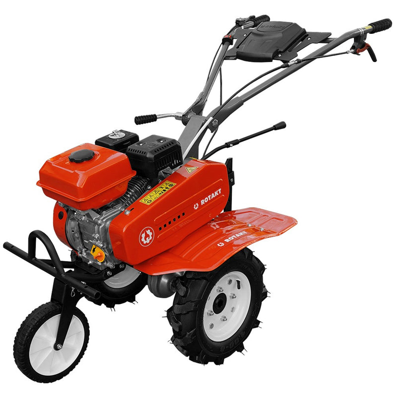 Motosapa Rotakt RO75RS motor 7 CP latime lucru 83 cm 3 viteze freze roti cauciuc roti metal 35 cm rarita reglabila plug arat plug cartofi 2l ulei AgroPro