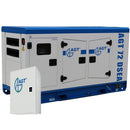 Generator curent cu automatizare AGT 72 DSEA putere 55.2 kW 400 V diesel pornire electrica insonorizat rezervor 115 L+ ATS76S/12