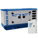 Generator curent cu automatizare AGT 44 DSEA cu preincalzire putere 35.2kW 400 V diesel pornire electrica insonorizat rezervor 70 L cu atomatizare ATS76S/24