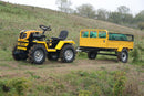 ProGARDEN Campo T18 Minitractor G2 4x4, 18CP, benzina, hidraulica fata-spate, roti 6.00-12 cu remorca Campo RM600CT 600kg