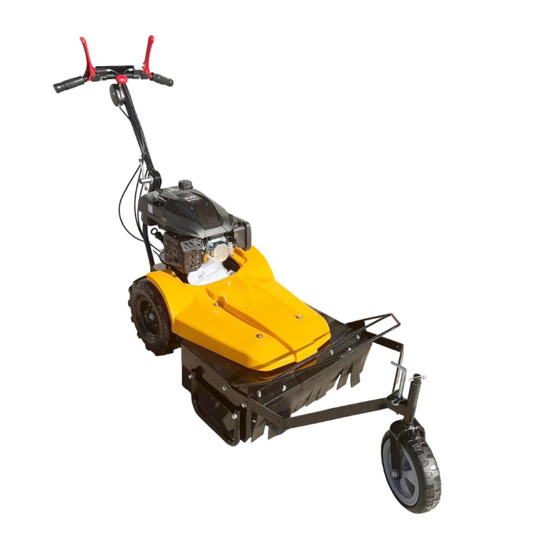 Tocator vegetatie DKD SGP400 motor RATO 6.5 CP benzina latime lucru 55 cm roti cauciuc 4.00-8"