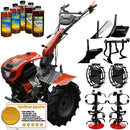 Motocultor Weima WM1100F-6 motor 16 CP 6 viteze latime lucru 110 cm freze roti cauciuc reductor usor/greu roti metal rarita reglabila plug arat plug cartofi cultivator 5l ulei AgroPro