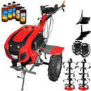 Motocultor Weima cu Diferential WM1100BE-6 Motor 12 CP Diesel 6 viteze Latime lucru 140 cm Pornire electrica roti metal plug arat rarita reglabila 5l ulei