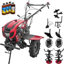 Motocultor cu diferential Weima WM1100C-6 motor 7 CP 6 viteze latime lucru 110 cm freze roti cauciuc reductor usor/greu capota cu far roti metal plug arat rarita reglabila plug cartofi cultivator plug reversibil 4l ulei