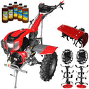 Motocultor Weima cu Diferential WM1100F-6 Motor 16 CP Benzina 6 viteze Latime lucru 110 cm roti metal freza tractata 5l ulei