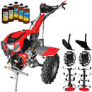 Motocultor Weima cu Diferential WM1100F-6 Motor 16 CP Benzina 6 viteze Latime lucru 110 cm roti metal plug arat rarita reglabila 5l ulei