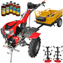 Motocultor Weima cu Diferential WM1100F-6 Motor 16 CP Benzina 6 viteze Latime lucru 110 cm remorca 5l ulei