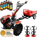 Motocultor Weima WM1100F-6 motor 16 CP 6 viteze latime lucru 110 cm freze roti cauciuc reductor usor/greu remorca 5l ulei AgroPro