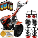 Motocultor Weima WM1100F-6 motor 16 CP 6 viteze latime lucru 110 cm freze roti cauciuc reductor usor/greu roti metal cositoare tambur rotativ 88 cm 5l ulei AgroPro