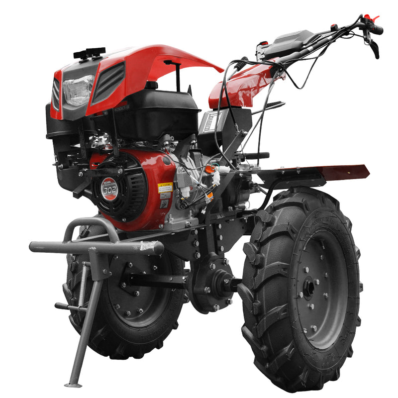 Motocultor Weima WM 1100D-6 motor 9.5 CP 6 viteze latime lucru 80-110 cm freze roti cauciuc 500x12 reductor usor/greu roti metal lama 110 cm 5l ulei AgroPro