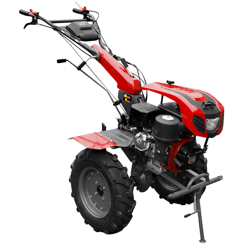 Motocultor Weima WM 1100D-6 motor 9.5 CP 6 viteze latime lucru 80-110 cm freze roti cauciuc 500x12 reductor usor/greu roti metal  freza tractata 67 cm 5l ulei AgroPro