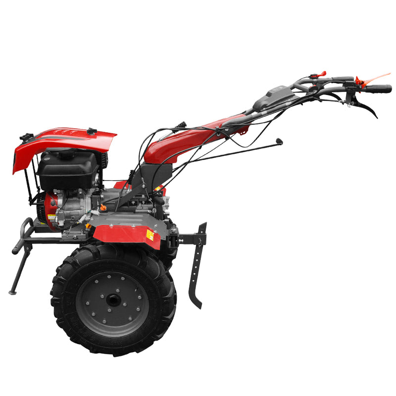 Motocultor Weima WM 1100D-6 motor 9.5 CP 6 viteze latime lucru 80-110 cm freze roti cauciuc 500x12 reductor usor/greu roti metal  freza tractata 67 cm 5l ulei AgroPro
