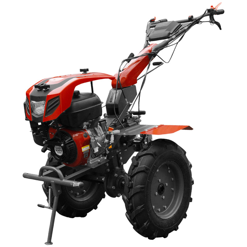 Motocultor Weima WM 1100D-6 motor 9.5 CP 6 viteze latime lucru 80-110 cm freze roti cauciuc 500x12 reductor usor/greu roti metal  freza tractata 67 cm 5l ulei AgroPro