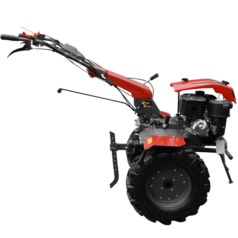 Motocultor Weima WM1100F-6 motor 16 CP 6 viteze latime lucru 110 cm freze roti cauciuc reductor usor/greu roti metal lama 100 cm 5l ulei AgroPro