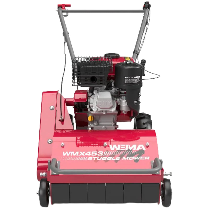Tocator vegetatie WEIMA WMX 453 motor 7 CP latime lucru 45 cm 2+1 viteze 36 lame ghidon reglabil roti