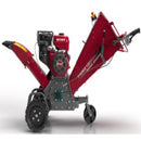 Tocator de crengi Weima WMS 510 motor 13.6 CP benzina diametru maxim tocare 100mm roti transport 305-80 sistem tractare