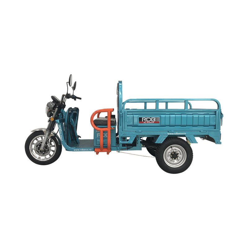 Tricicleta electrica RDB XL-Klass4 4000W 72V 45Ah 25km/h portocaliu
