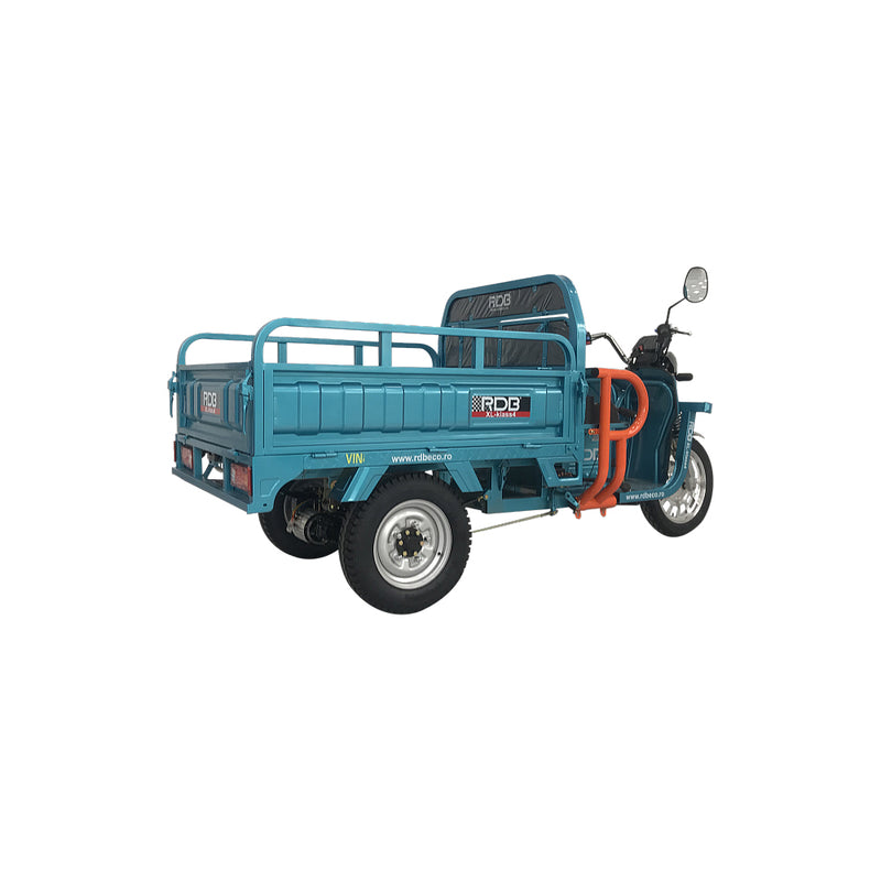 Tricicleta electrica RDB XL-Klass4 4000W 72V 45Ah 25km/h portocaliu
