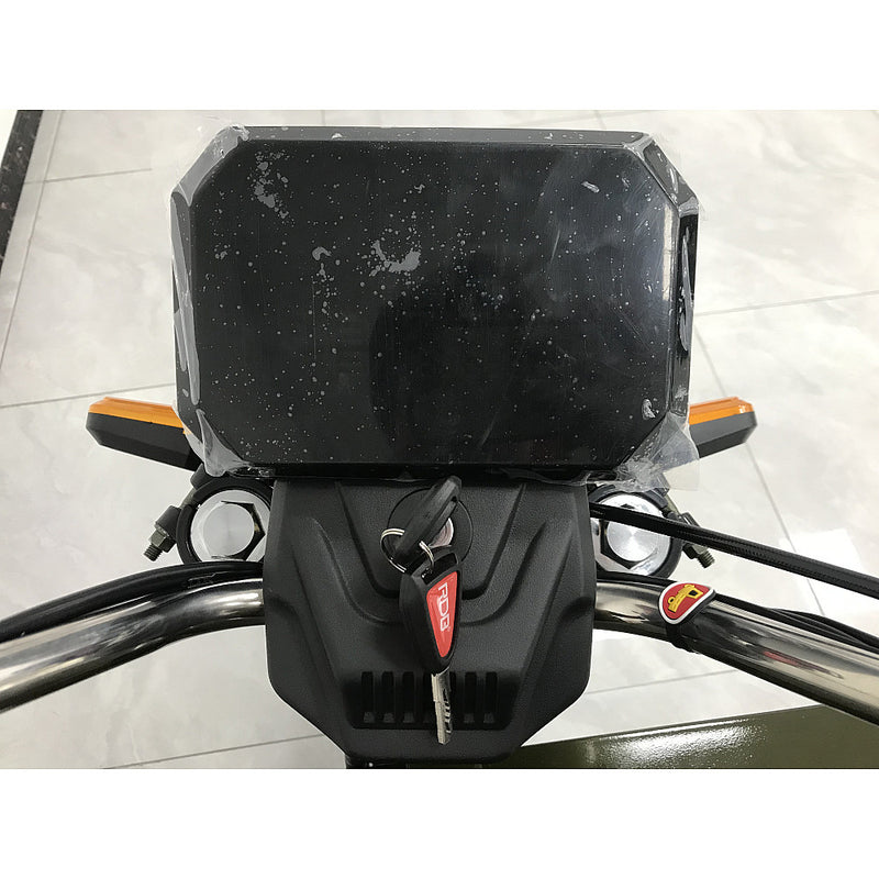 Tricicleta electrica RDB XL-Klass4 4000W 72V 45Ah 25km/h portocaliu