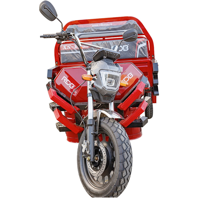 Tricicleta electrica RDB XS-Klass 1500W 25 km/h fara permis de conducere rosu