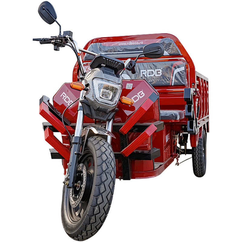 Tricicleta electrica RDB XS-Klass 1500W 25 km/h fara permis de conducere portocaliu