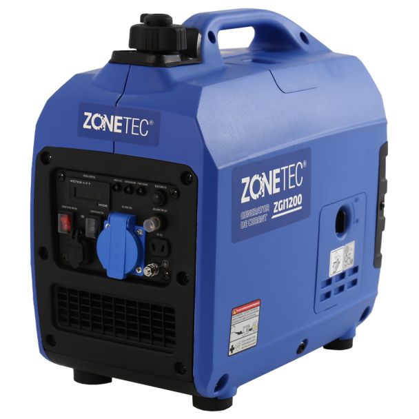 Generator de curent tip inverter Zonetec ZGI1200 1.2 kW monofazat