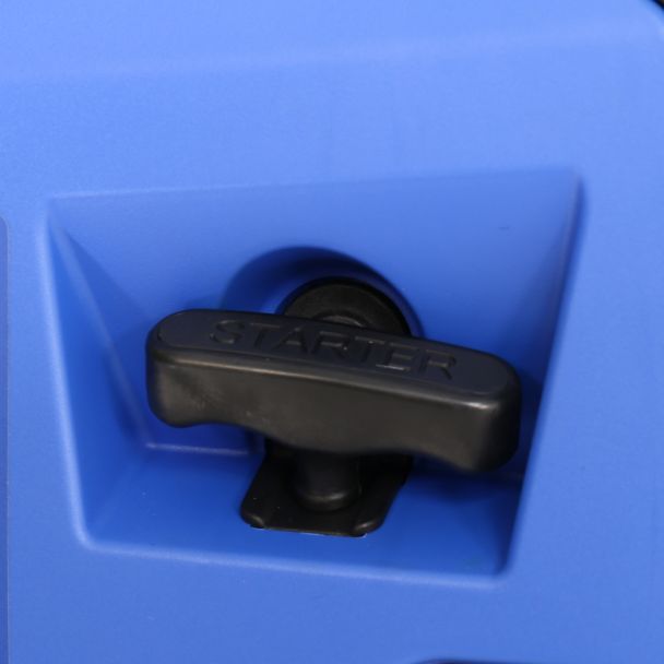 Generator de curent tip inverter Zonetec ZGI2500WET monofazat 2.5 kW roti si maner pliabil pentru transport pornire electrica