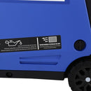 Generator de curent tip inverter Zonetec ZGI2500WET monofazat 2.5 kW roti si maner pliabil pentru transport pornire electrica