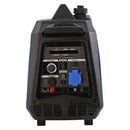 Generator de curent tip inverter Zonetec ZGI2500WET monofazat 2.5 kW roti si maner pliabil pentru transport pornire electrica