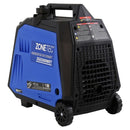 Generator de curent tip inverter Zonetec ZGI2500WET monofazat 2.5 kW roti si maner pliabil pentru transport pornire electrica