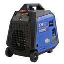 Generator de curent tip inverter Zonetec ZGI2500WET monofazat 2.5 kW roti si maner pliabil pentru transport pornire electrica