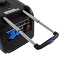 Generator de curent tip inverter Zonetec ZGI5500WET monofazat 5.5 kW roti si maner pliabil pentru transport pornire electrica