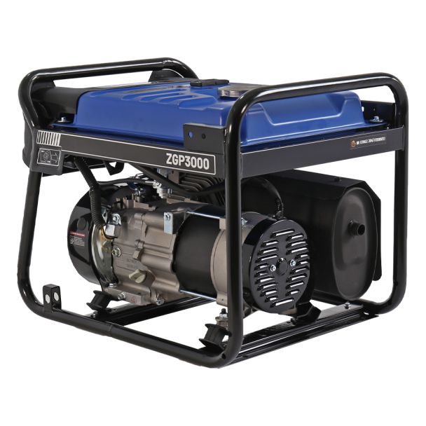 Generator de curent pe benzina Zonetec ZGP3000 portabil monofazat 3 kVA bobinaj alternator cupru