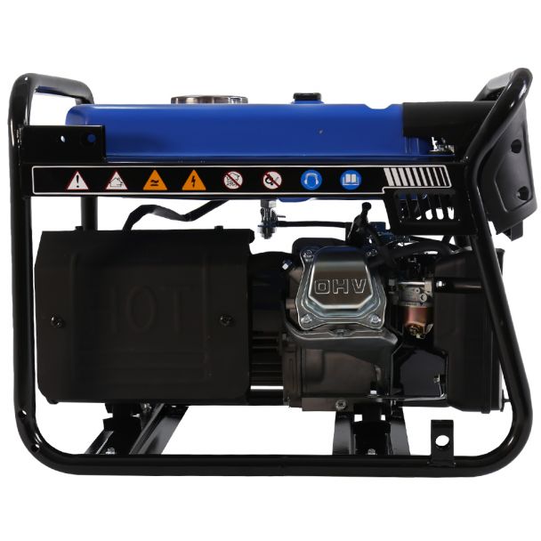 Generator de curent pe benzina Zonetec ZGP3000 portabil monofazat 3 kVA bobinaj alternator cupru