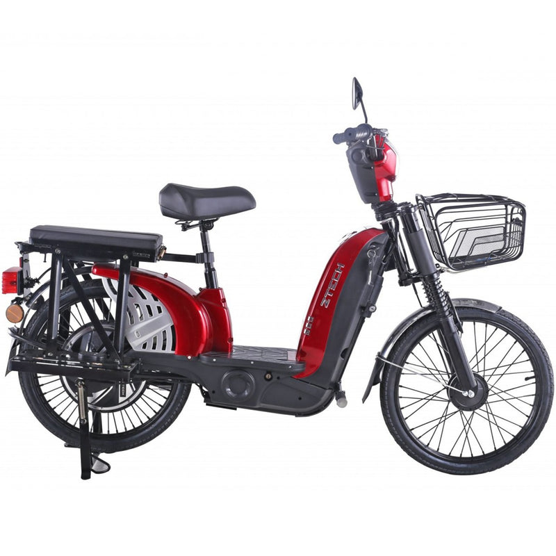 Bicicleta electrica Ztech ZT-01 LASER 13 EEC autonomie 40 Km viteza maxima 25 km/h putere 480W acumulator 12Ah/48V nu necesita permis-Albastru