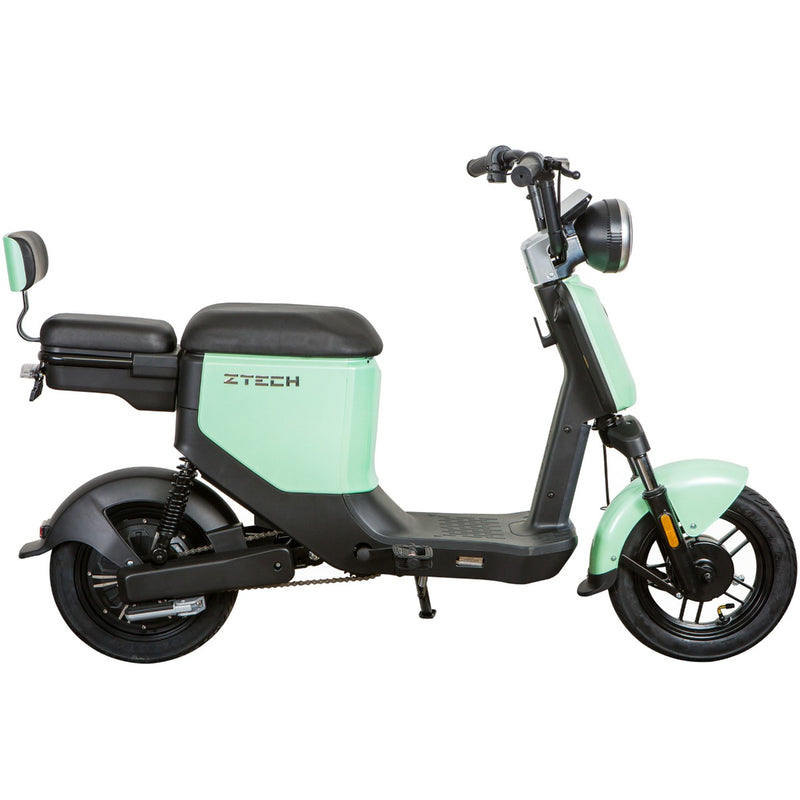 Scuter electric Ztech ZT-05-A U3 EEC autonomie 40 Km viteza maxima 25 km/h putere 350W acumulator 12Ah/48V nu necesita permis-Gri