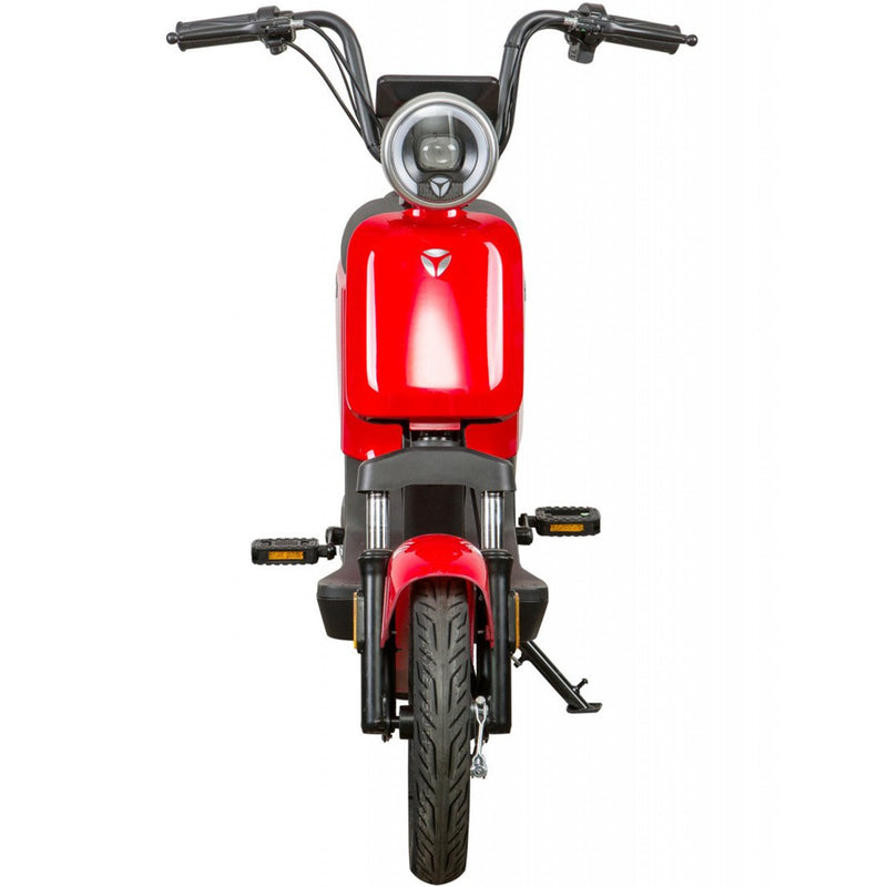 Scuter electric Ztech ZT-05-A U3 EEC autonomie 40 Km viteza maxima 25 km/h putere 350W acumulator 12Ah/48V nu necesita permis-Alb
