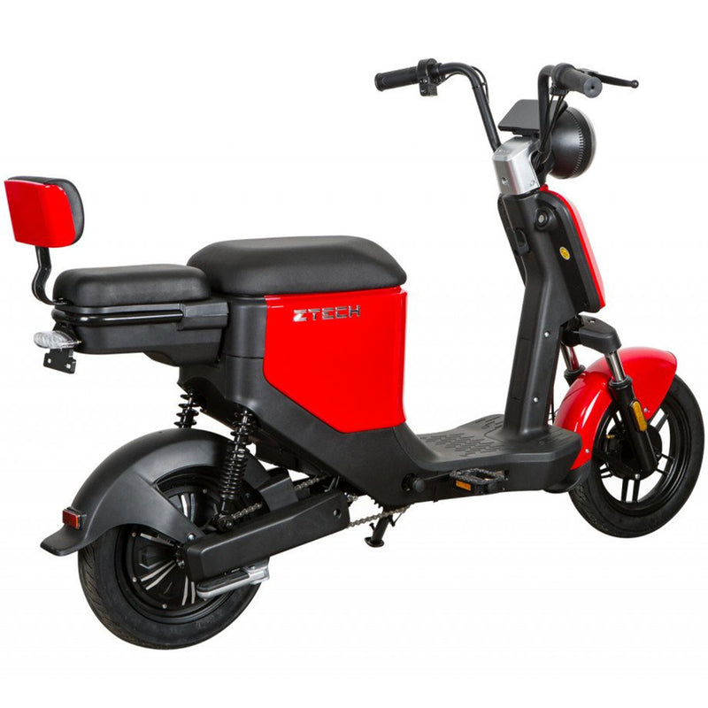 Scuter electric Ztech ZT-05-A-G GRAPHENE autonomie 40 Km viteza maxima 25 km/h putere 350W acumulator 12Ah/48V nu necesita permis-Gri