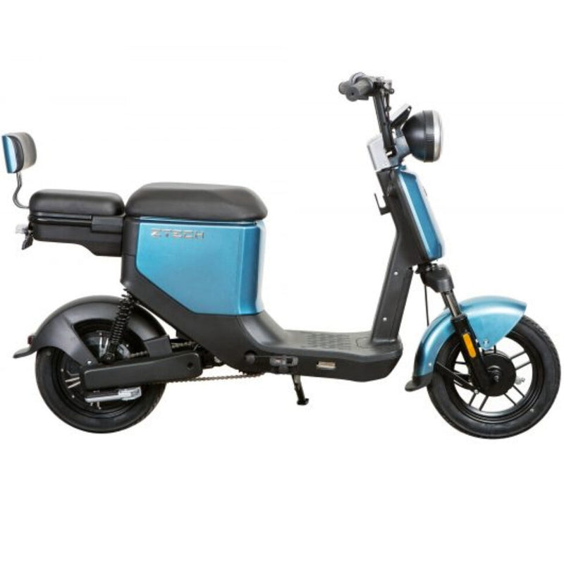 Scuter electric Ztech ZT-05-A-G GRAPHENE autonomie 40 Km viteza maxima 25 km/h putere 350W acumulator 12Ah/48V nu necesita permis-Negru