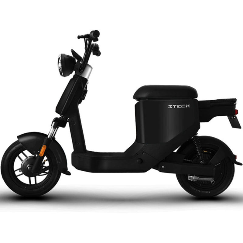 Scuter electric Ztech ZT-05-A U3 EEC autonomie 40 Km viteza maxima 25 km/h putere 350W acumulator 12Ah/48V nu necesita permis-Negru