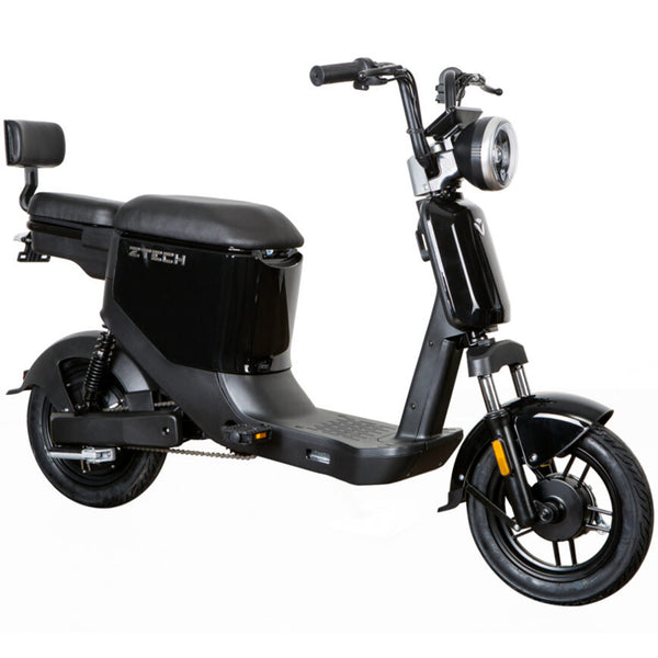 Scuter electric Ztech ZT-05-A-G GRAPHENE autonomie 40 Km viteza maxima 25 km/h putere 350W acumulator 12Ah/48V nu necesita permis-Negru