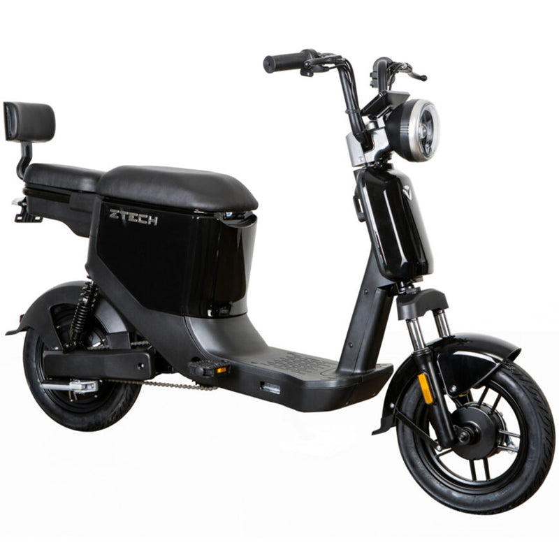 Scuter electric Ztech ZT-05-A-G GRAPHENE autonomie 40 Km viteza maxima 25 km/h putere 350W acumulator 12Ah/48V nu necesita permis-Negru
